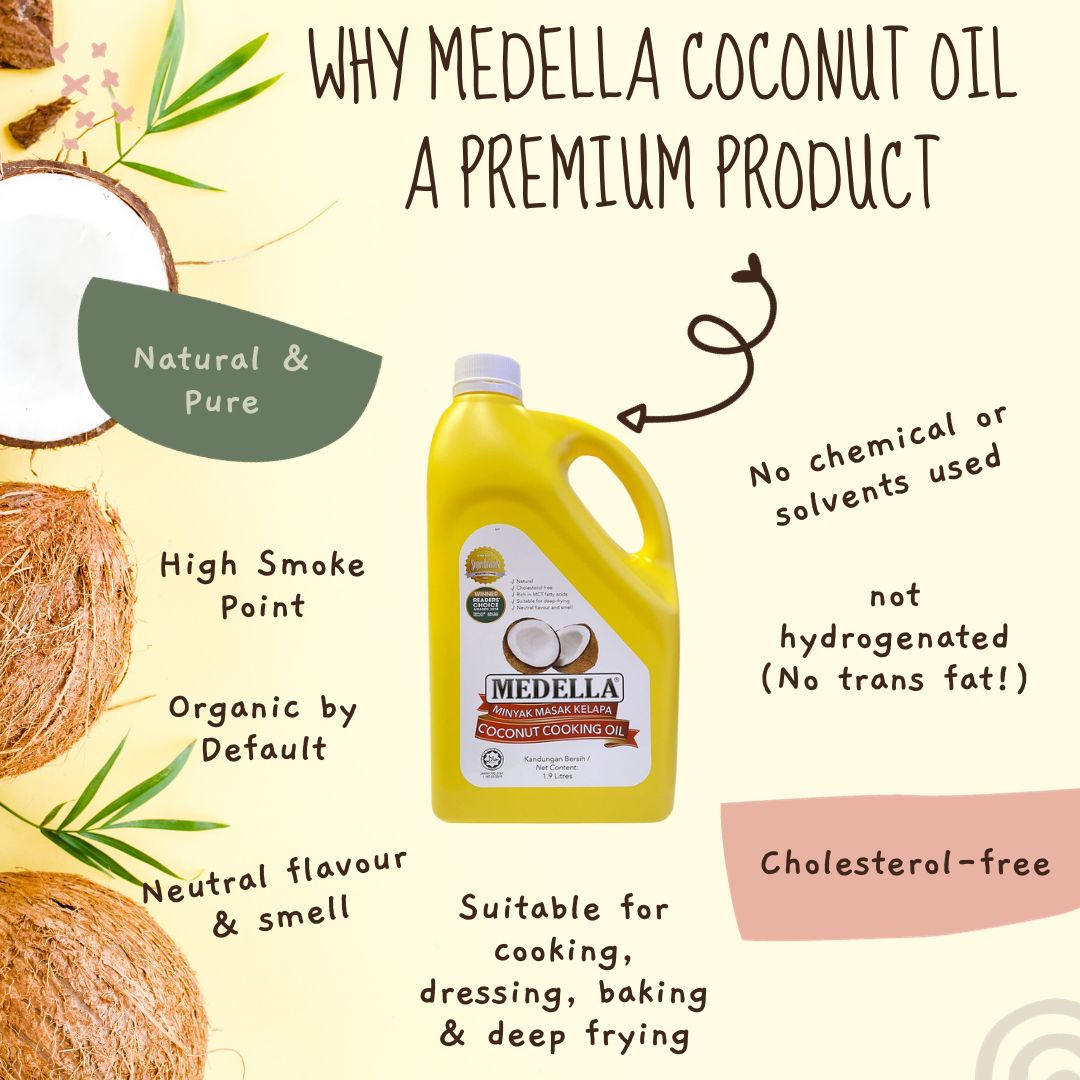 Medella Coconut Oil unitedbakerysupplies
