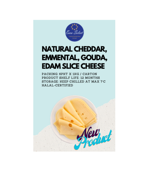 Euroselect Cheddar Slices Cheese