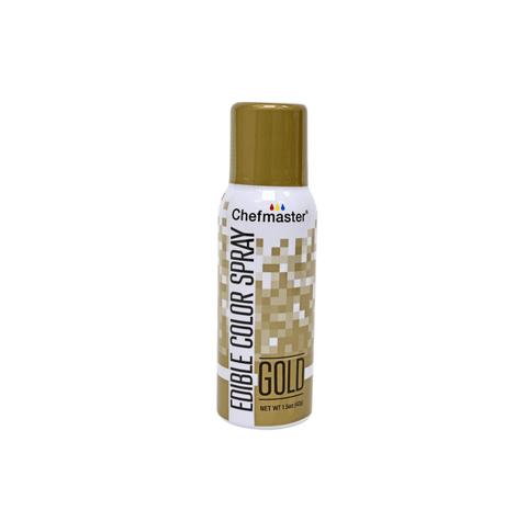 Chef Master Edible Color Lustre Spray (Gold) - unitedbakerysupplies