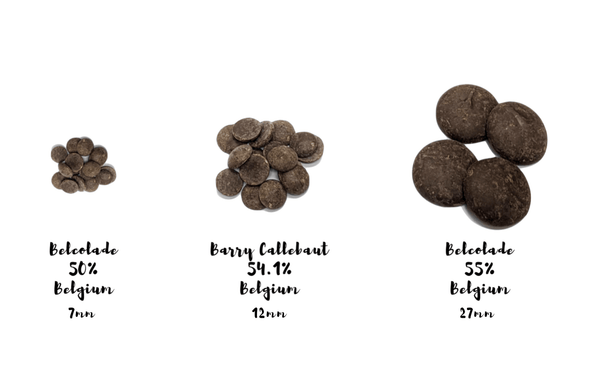 Belcolade Chocolate Chips Dark 50% - unitedbakerysupplies