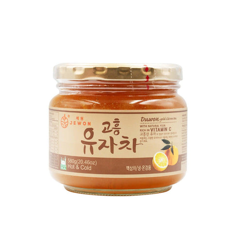 Duwon Gold Citron Tea (Yuzu) 580g - unitedbakerysupplies
