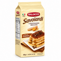 Package of unitedbakerysupplies Savoiardi sponge fingers with a dessert image