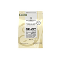 Bag of unitedbakerysupplies Velvet White Couverture Callets 32% Belgian chocolate, 2.5kg