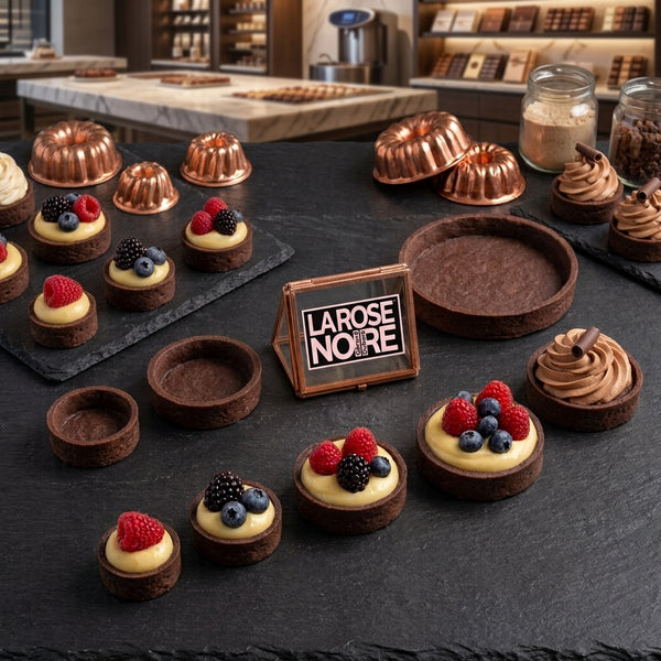 La Rose Noire Mini Round - Chocolate (33mm)