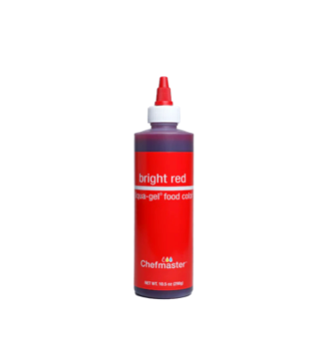 Chef Master Liqua Gel - Bright Red 10.5 oz
