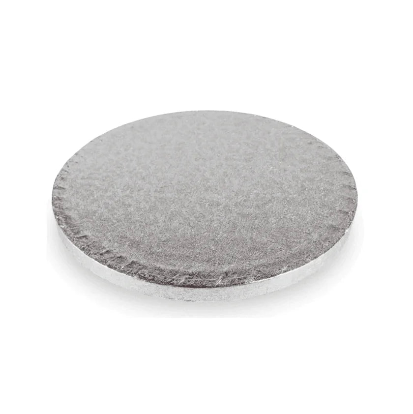 Pete & Will's Silver MDF Cake Drum (12mm) - unitedbakerysupplies