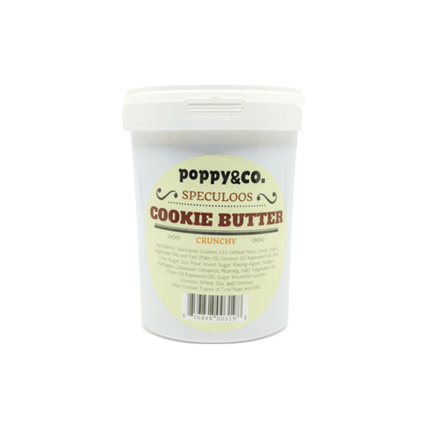 Poppy & Co Speculoos Cookie Butter (Crunchy) - unitedbakerysupplies