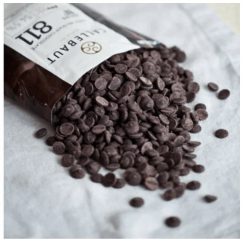 811 Callebaut Dark Couverture Callets 54.5% - unitedbakerysupplies