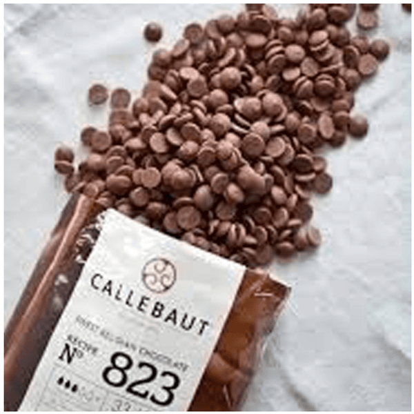 823 Callebaut Milk Couverture Callets 33.6% - unitedbakerysupplies