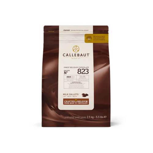 823 Callebaut Milk Couverture Callets 33.6% - unitedbakerysupplies