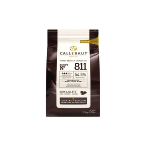 811 Callebaut Dark Couverture Callets 54.5% - unitedbakerysupplies