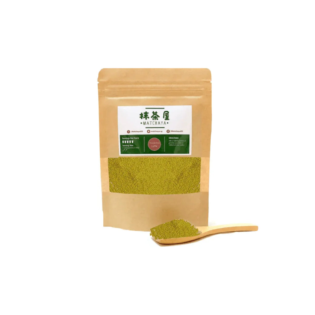 Matchaya Pure Genmaicha Powder - unitedbakerysupplies