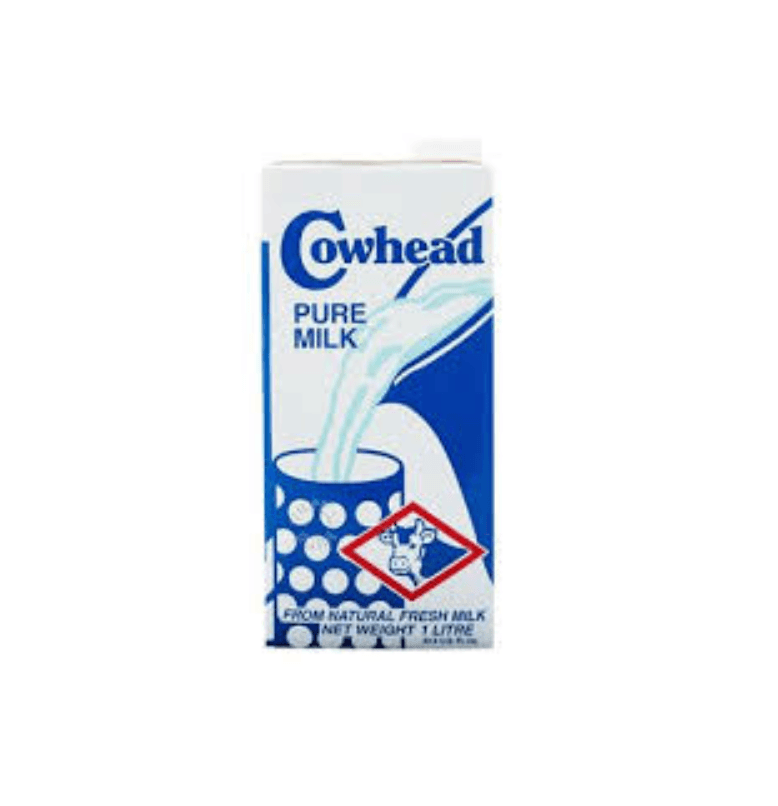 Cowhead UHT Pure Milk - unitedbakerysupplies