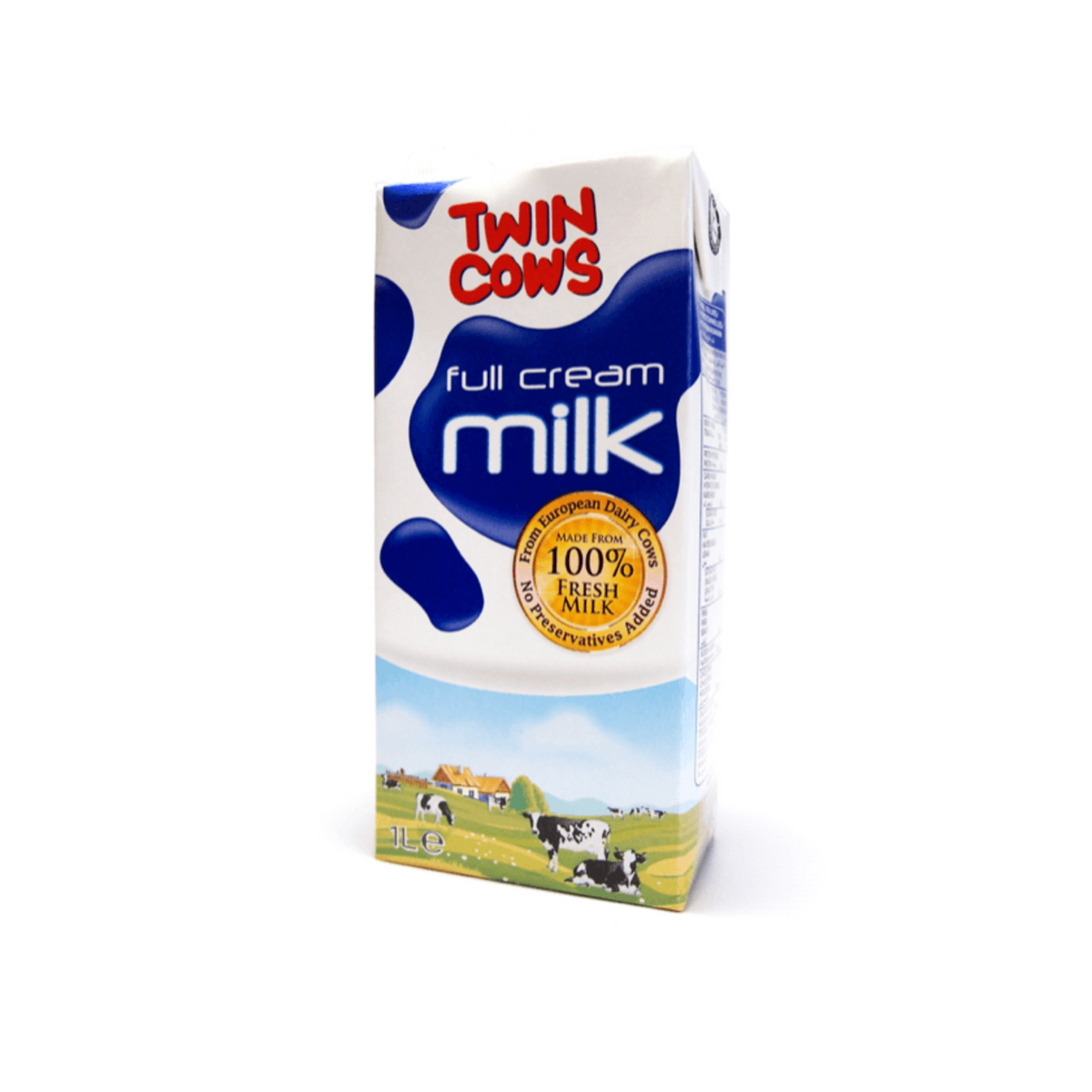 Twin Cows Full Cream UHT Milk 3.5% - unitedbakerysupplies