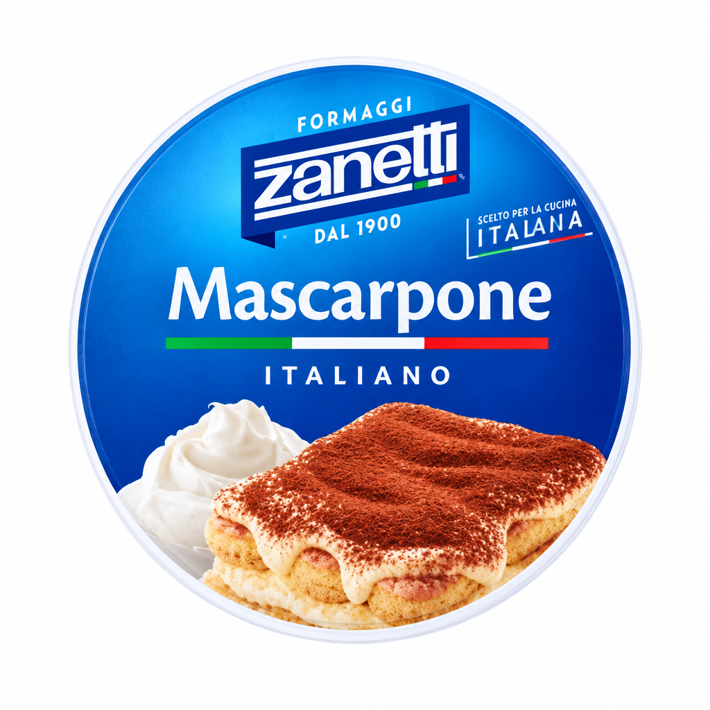 Zanetti Mascarpone Cheese - unitedbakerysupplies